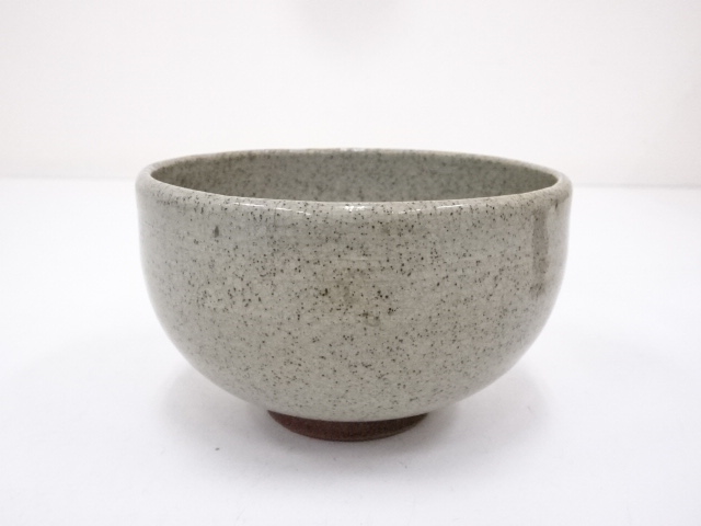 JAPANESE TEA CEREMONY ANTIQUE NINSEI TEA BOWL CHAWAN /